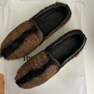 Celine - Pheobe Philo Era Slip On Fur Sneakers